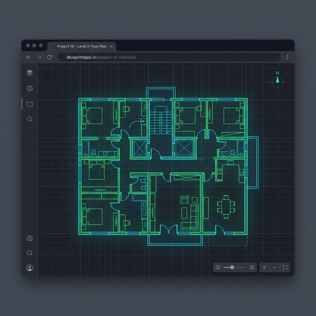 SnapDWG CAD Viewer Mockup