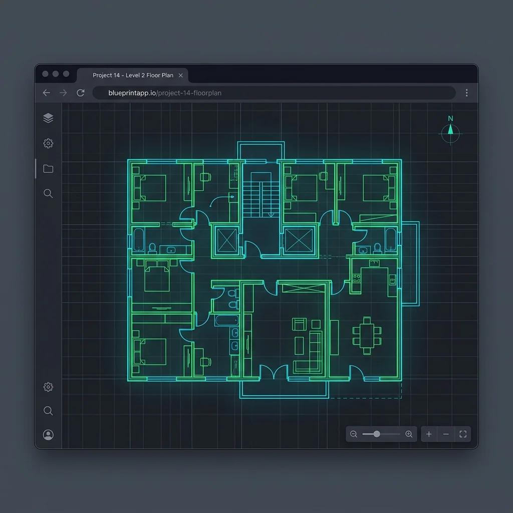 SnapDWG CAD Viewer Mockup